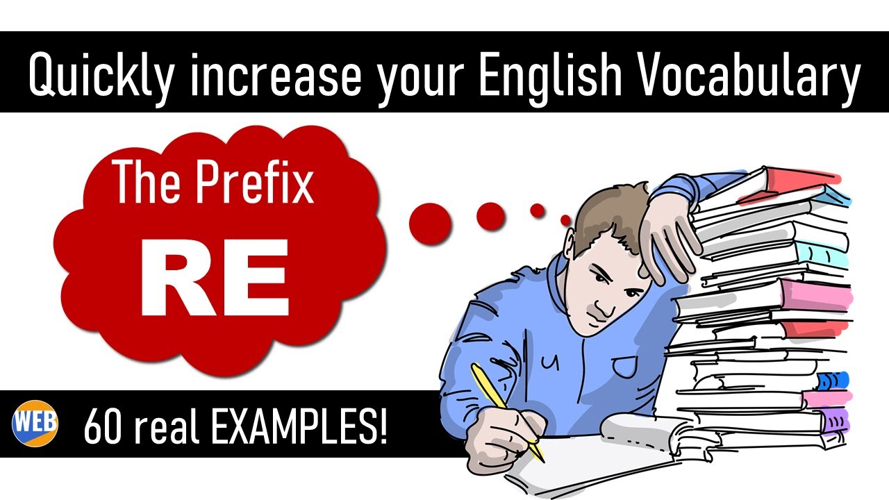 'Video thumbnail for Use the Prefix RE to Increase your Vocabulary ⬆📖'