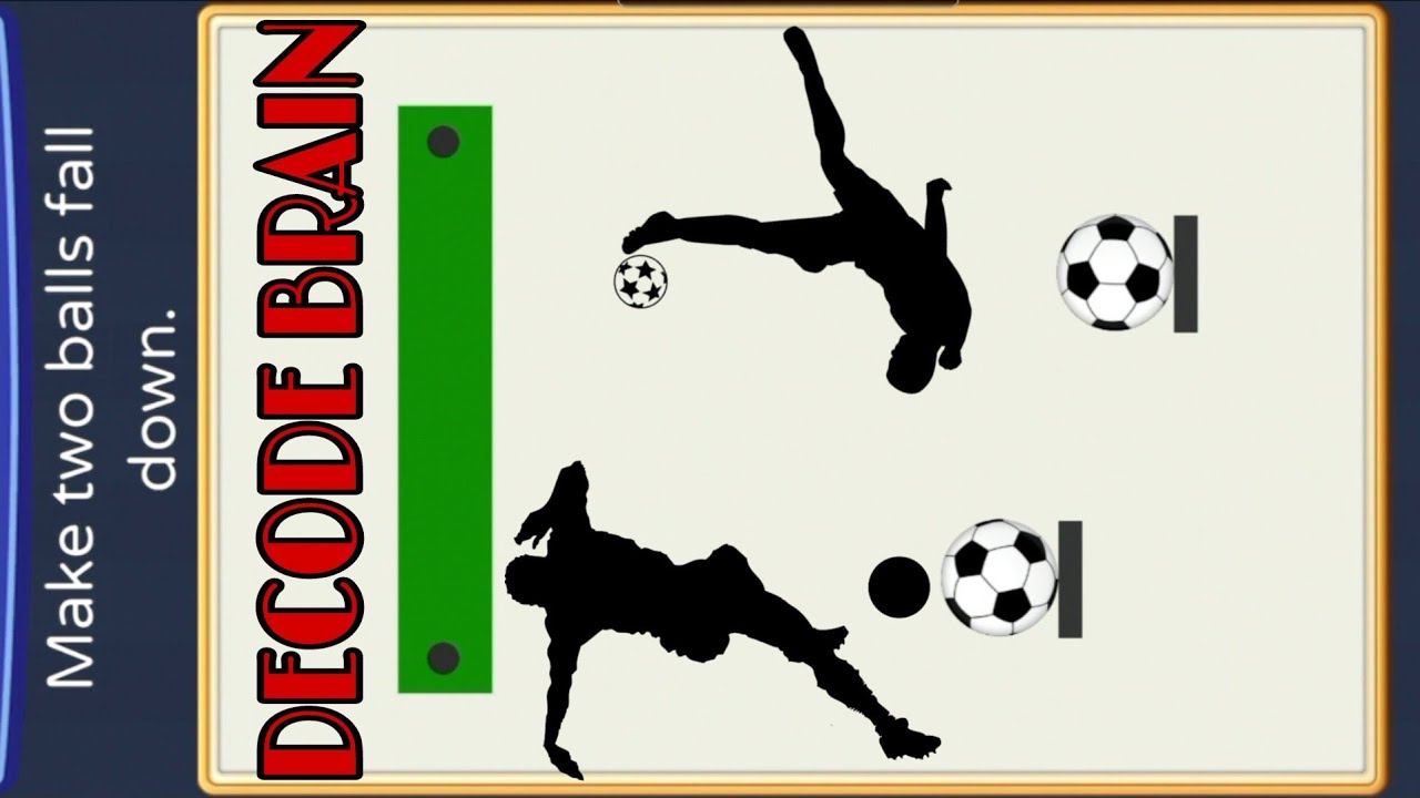 'Video thumbnail for How to make two balls fall together | Decoding riddles Test Your Brain Power #11'