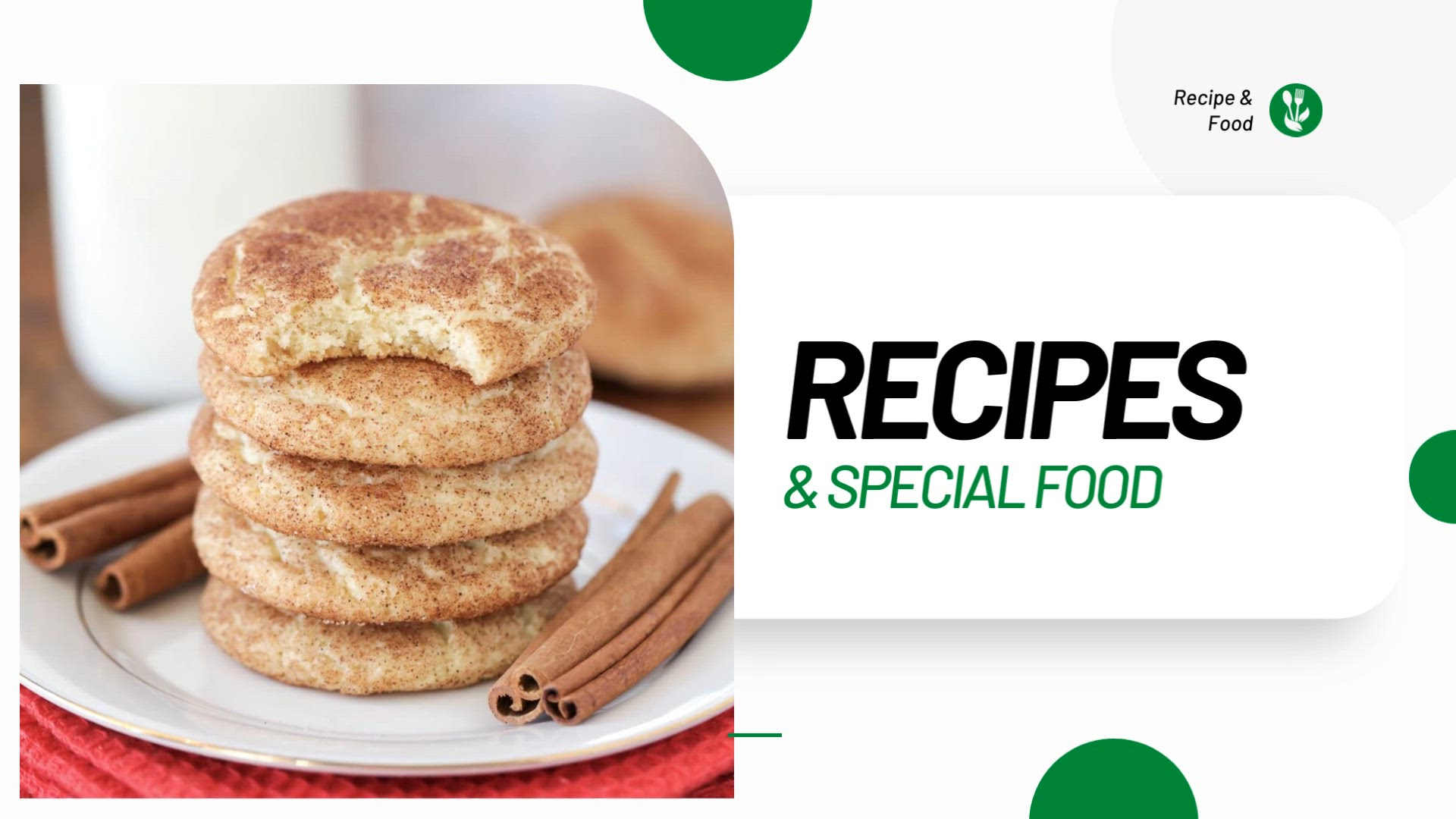 'Video thumbnail for Snickerdoodle Recipe'
