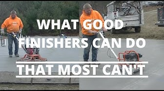 'Video thumbnail for What A Good Concrete Finisher Can Do (Can You Do This?)'