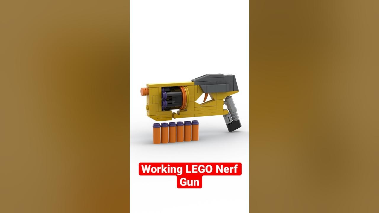 Video thumbnail for Epic LEGO Nerf Gun Model That Actually Works! This LEGO Gun will amaze you 😱