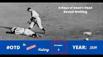 'Video thumbnail for Dizzy Dean gets beaned in World Series  X-Rays of Dean’s Head Reveal Nothing'