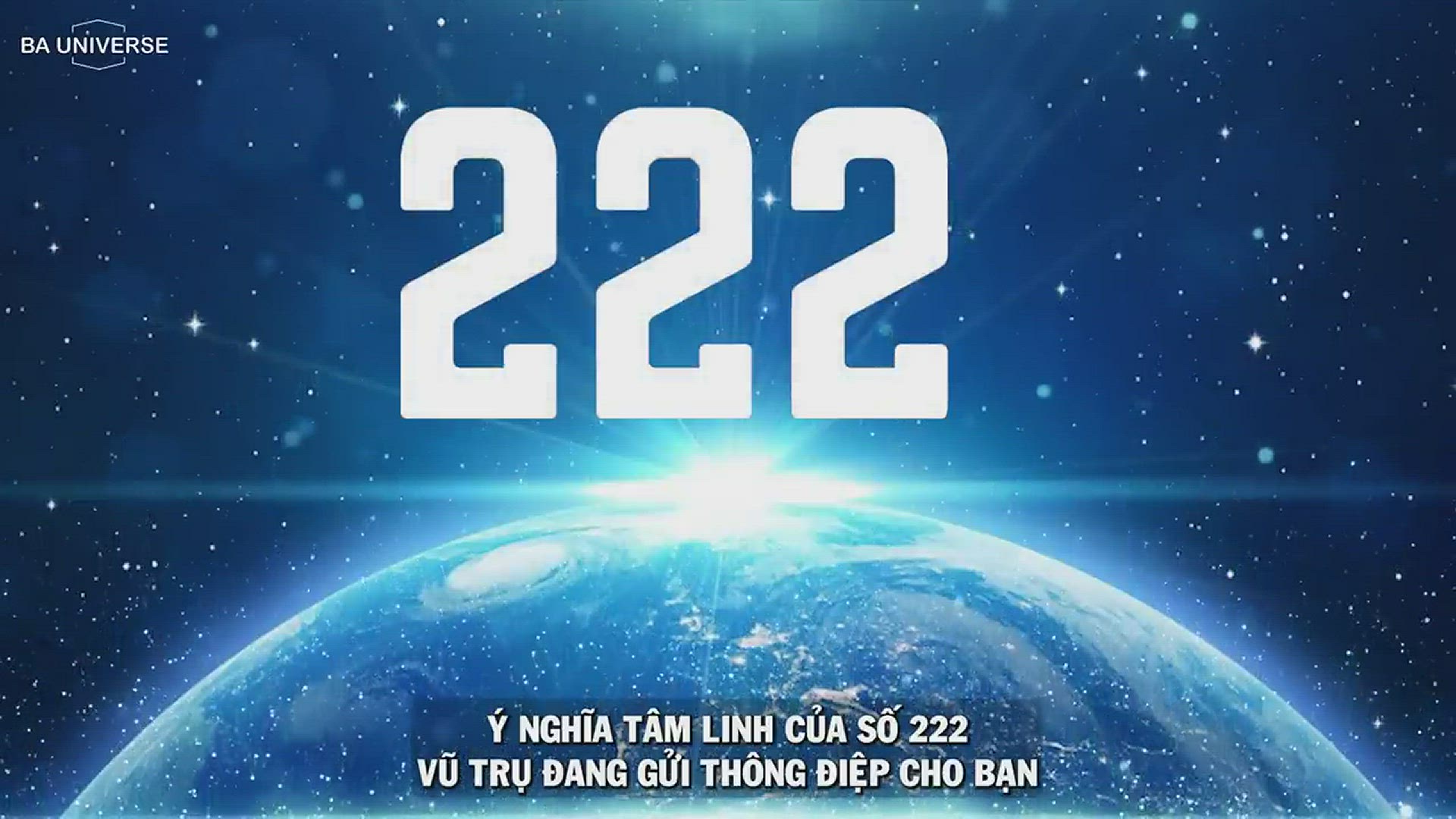 Video thumbnail for Ý NGHĨA TÂM LINH CỦA SỐ 222, VŨ TRỤ ĐANG GỬI THÔNG ĐIỆP CHO BẠN