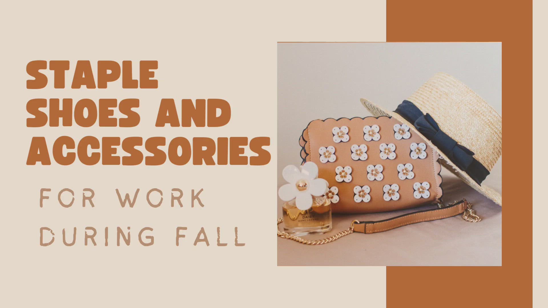 Video thumbnail for Essential shoes and accessories for work during fall