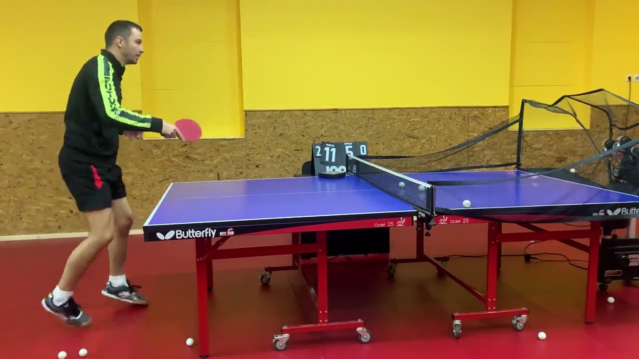 Video thumbnail for How to play with table tennis robot - Part 2