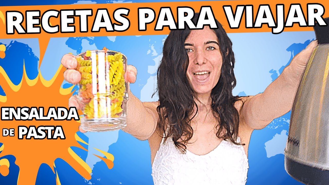 'Video thumbnail for VIAJAR VEGANO 🔥🔥 Recetas veganas para tus viajes [Ahorrar y cocinar en una habitación de hotel]'