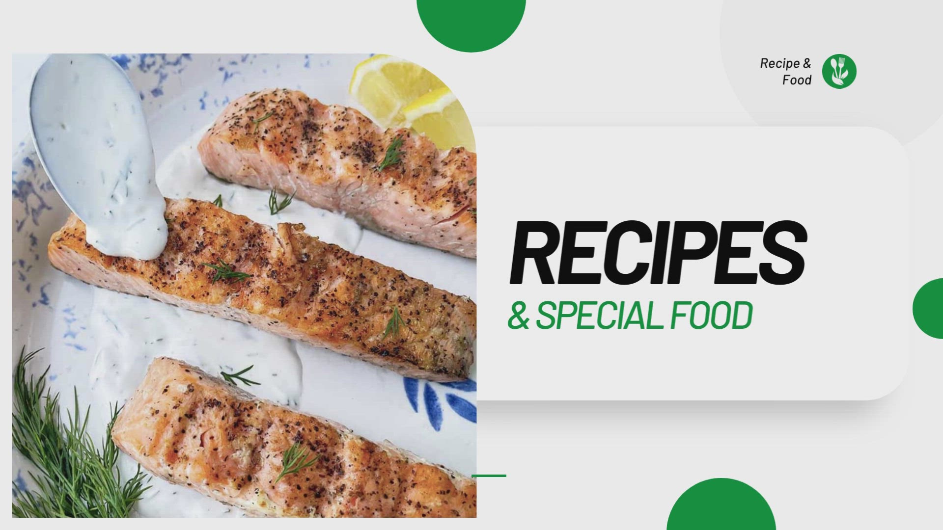 'Video thumbnail for Creamy Herb Grilled Salmon Recipe'