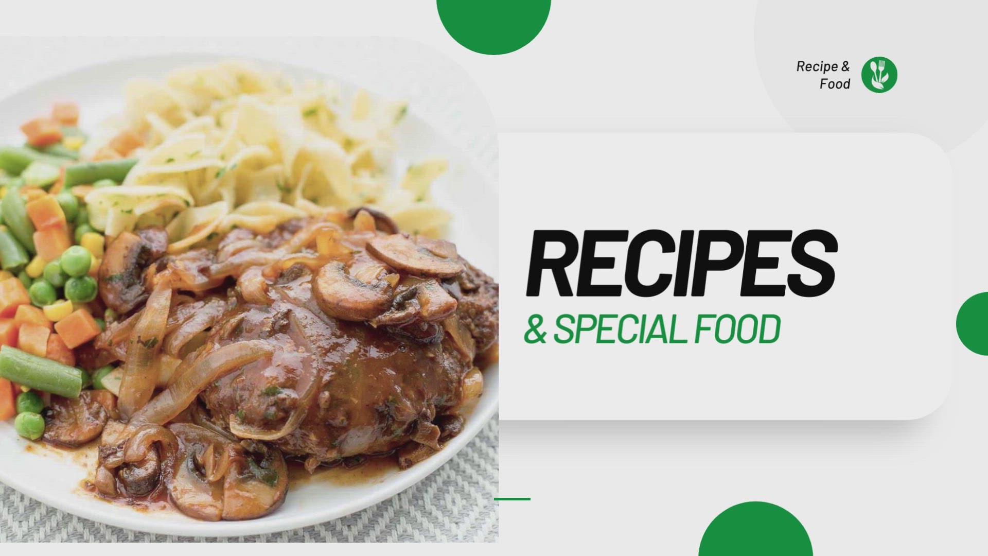 'Video thumbnail for Easy Salisbury Steak Recipes'
