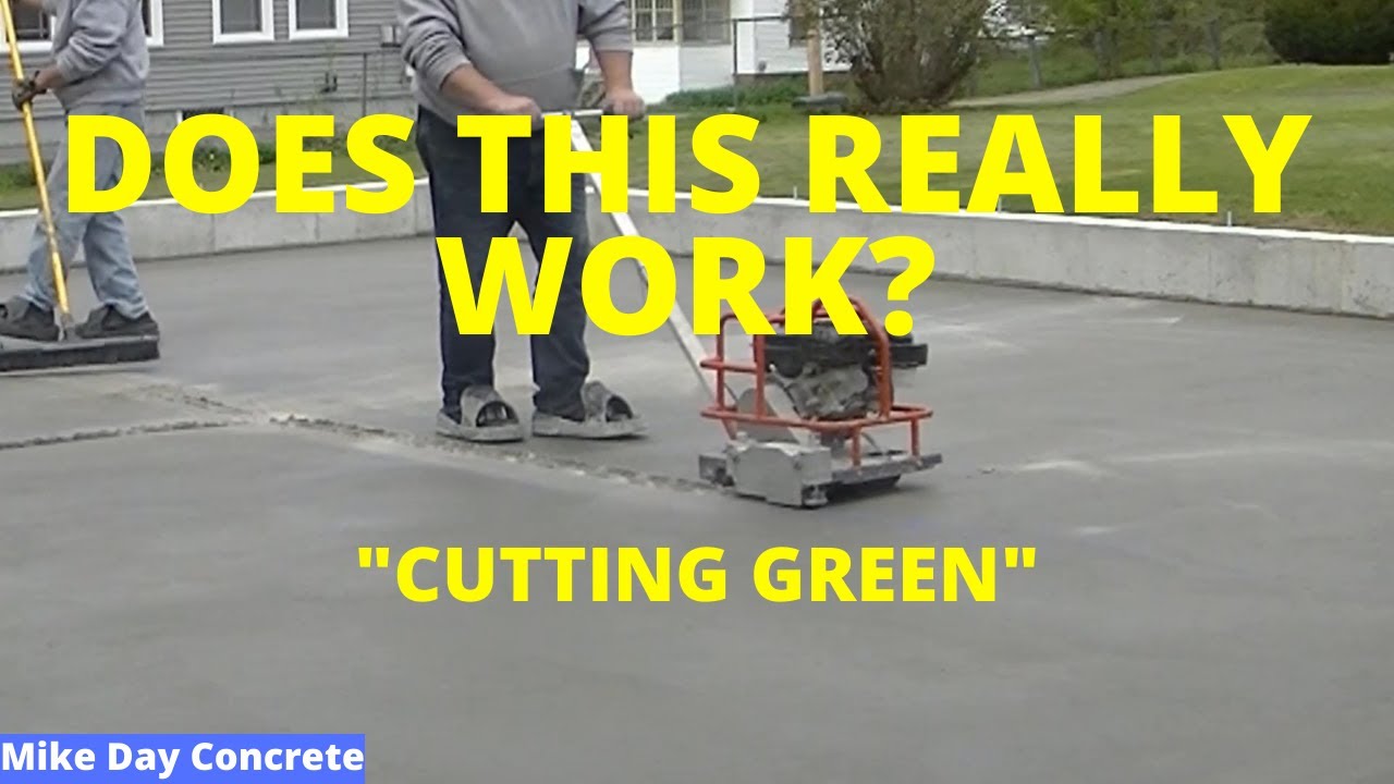 'Video thumbnail for Saw Cutting Contraction Joints In Concrete Floors & Slabs (Does It Really Work?)'