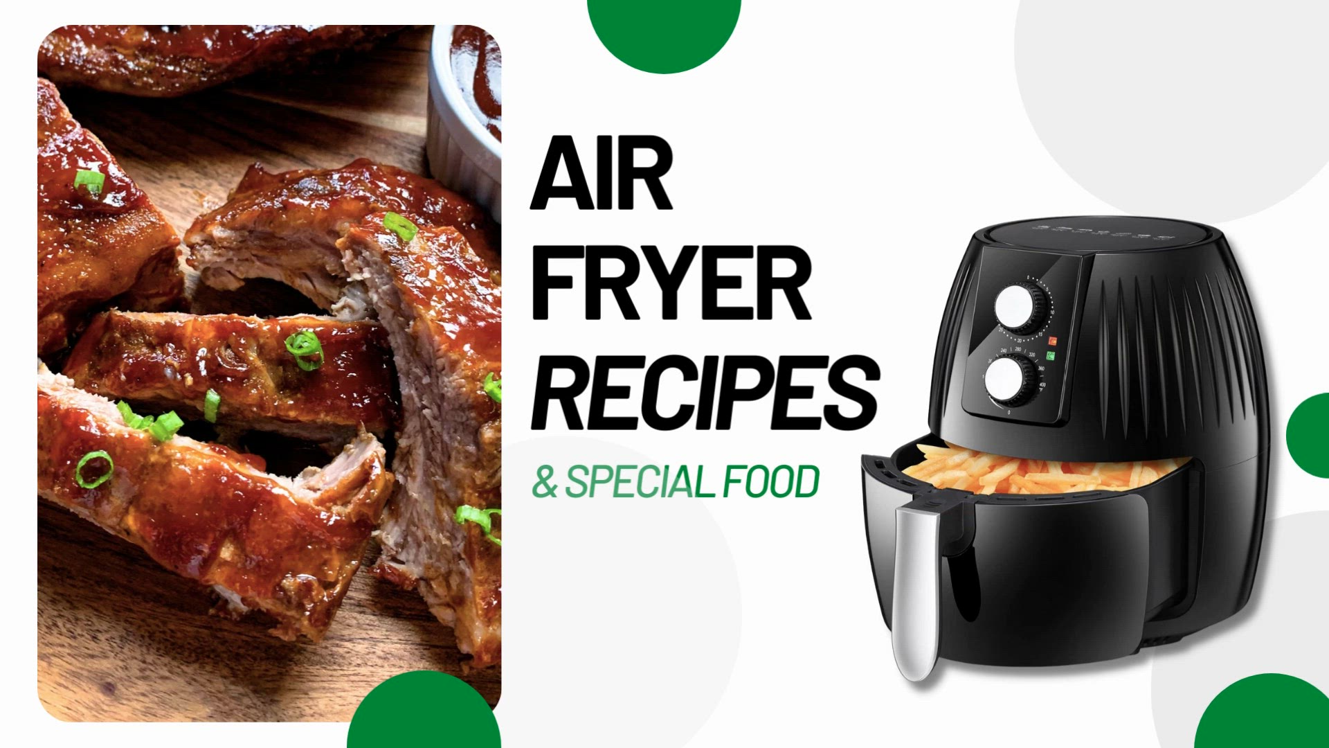 'Video thumbnail for Summer Air Fryer Recipes - Baby Back Ribs'