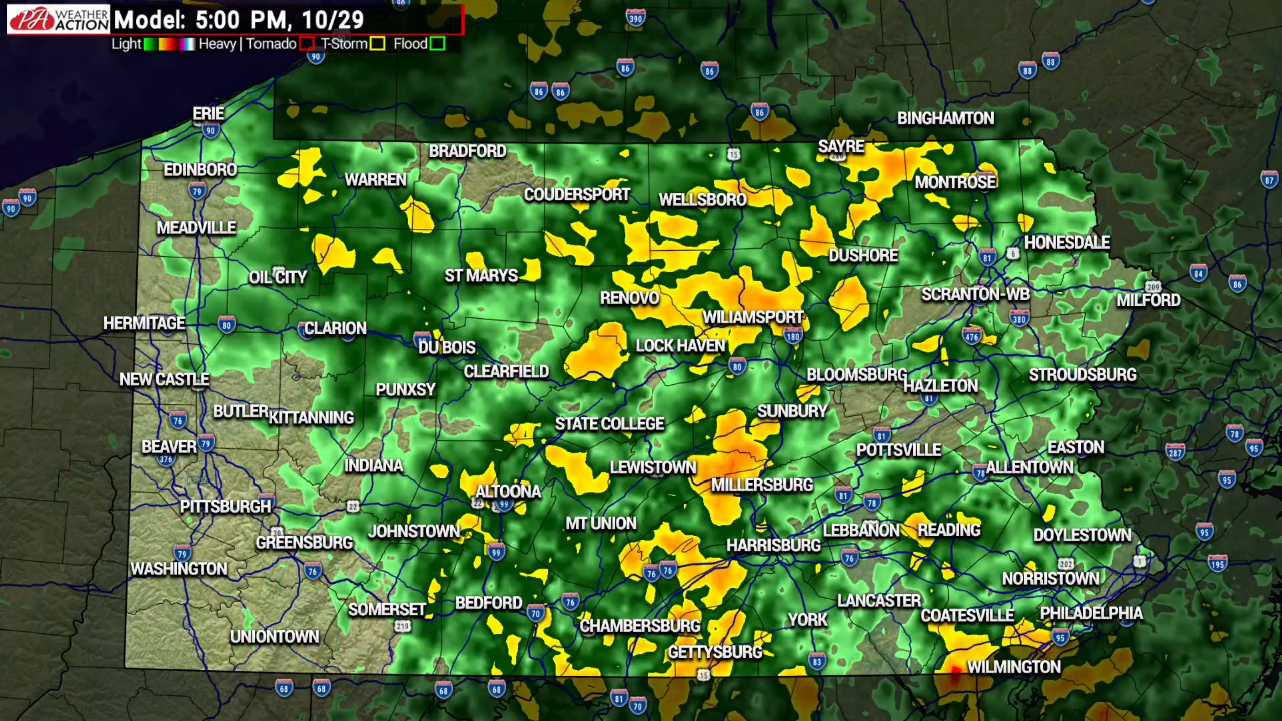 Video thumbnail for Fri - Sat (10/29-10/30) Future Radar