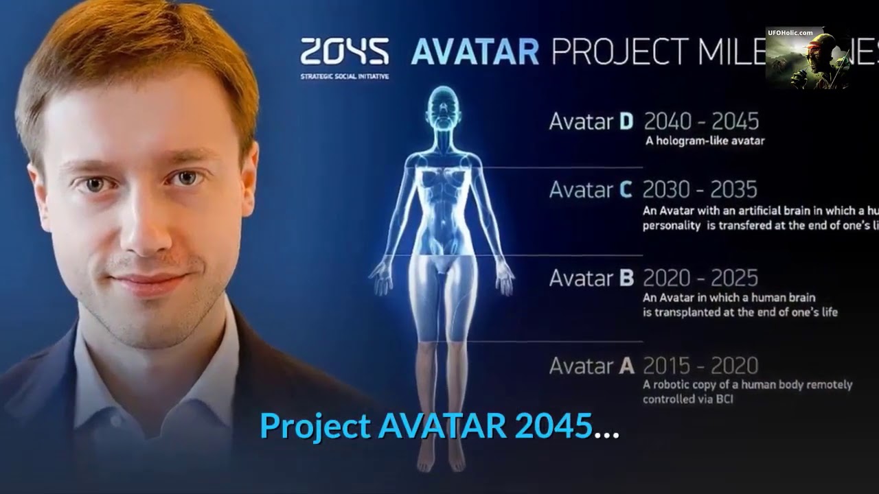 'Video thumbnail for Project AVATAR 2045 - Want to Live Forever as a Robot'