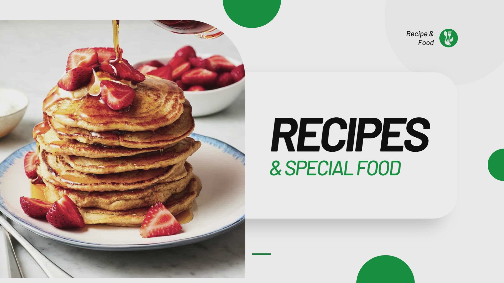 'Video thumbnail for Oatmeal Pancakes Recipes'