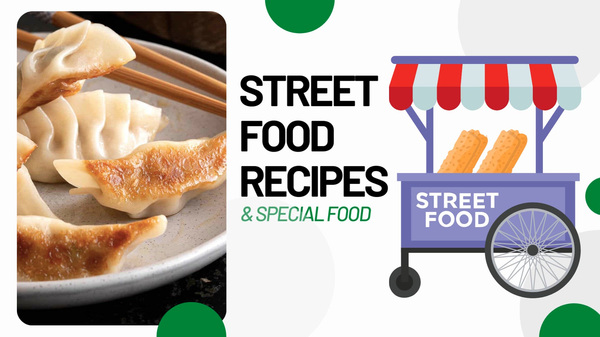 'Video thumbnail for Street Food Recipes - Japanese Gyoza'