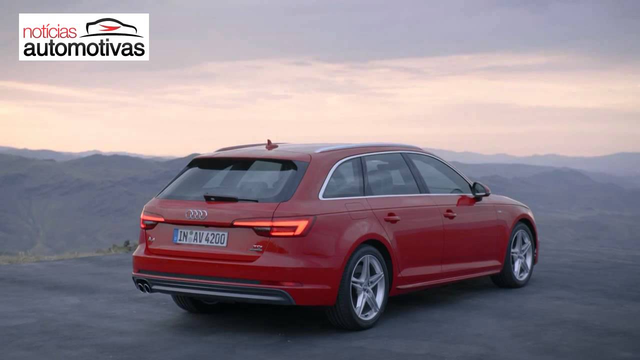 'Video thumbnail for Audi A4 Avant 2016 - NoticiasAutomotivas.com.br'