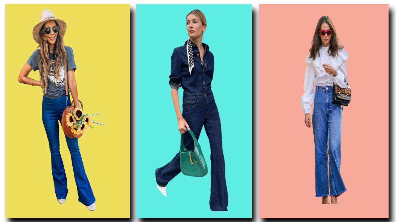 Video thumbnail for How To Style Flare Jeans? Flare Jeans Outfit Idea