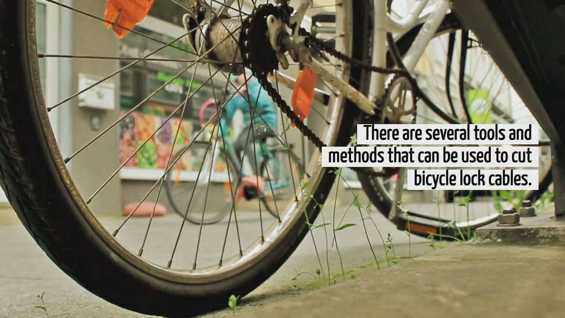 Video thumbnail for How To Cut Bicycle Lock Cable