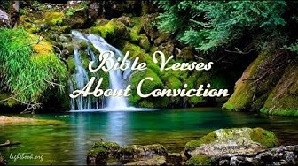 'Video thumbnail for Bible Verses about Conviction What Does the Bible Say?'