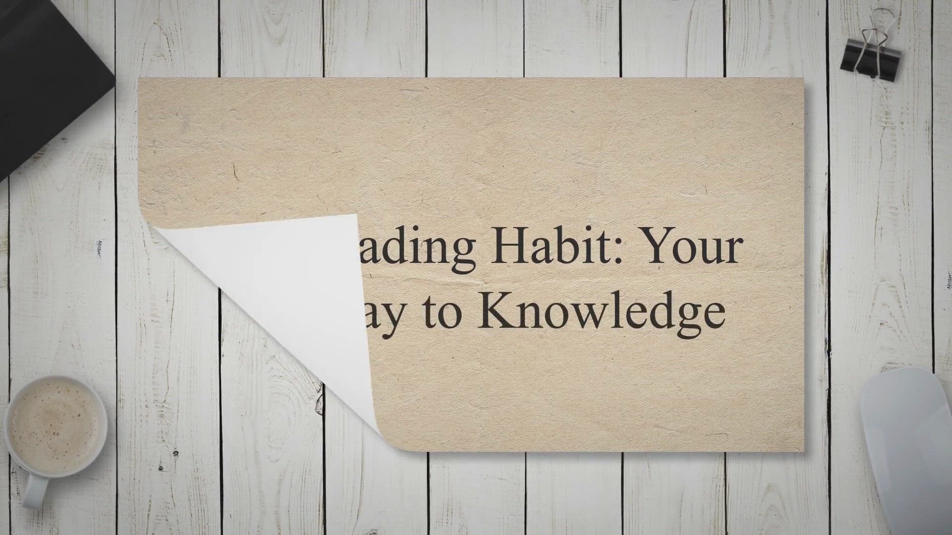 'Video thumbnail for The Reading Habit: Your Gateway to Knowledge'