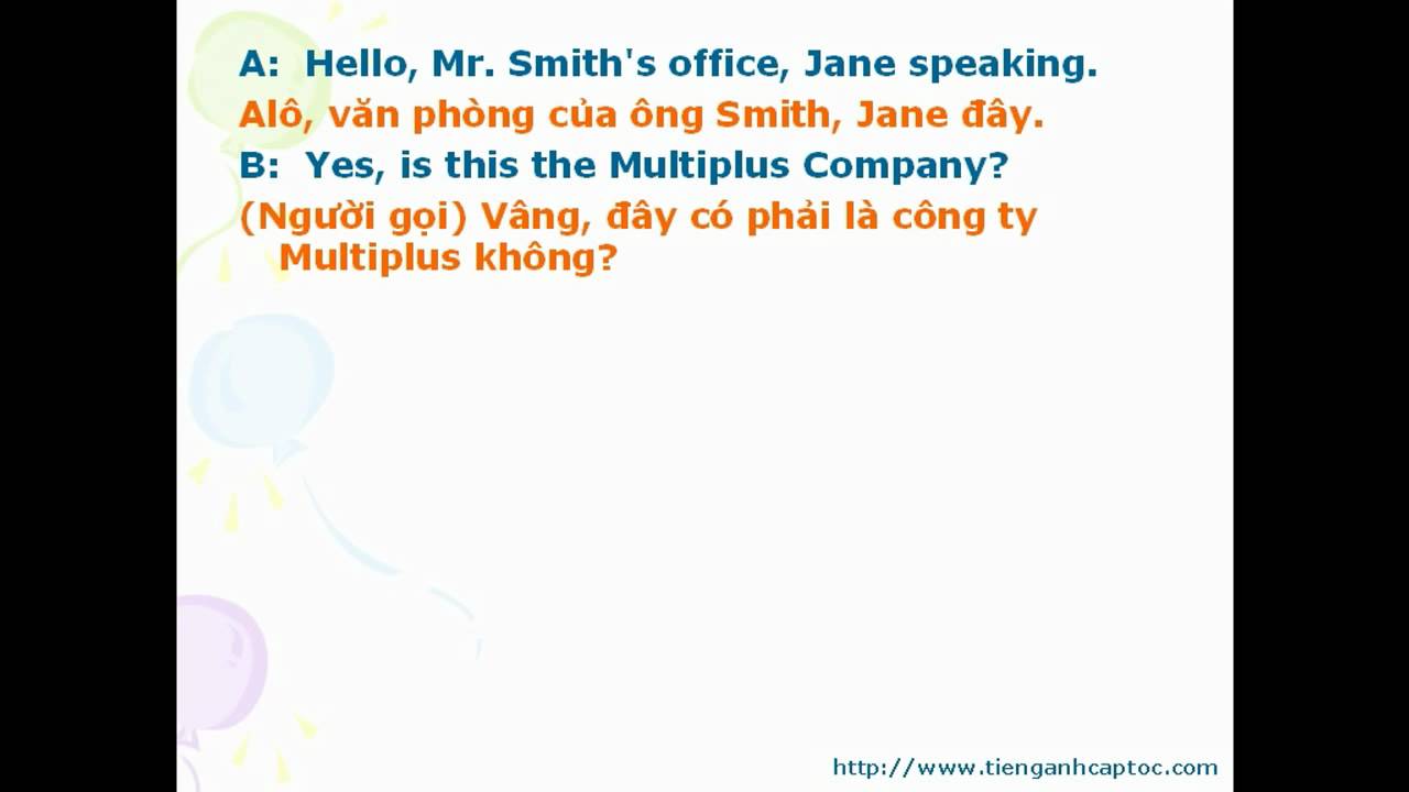 'Video thumbnail for English For Office Staffs Unit 10 Dialogue 001'