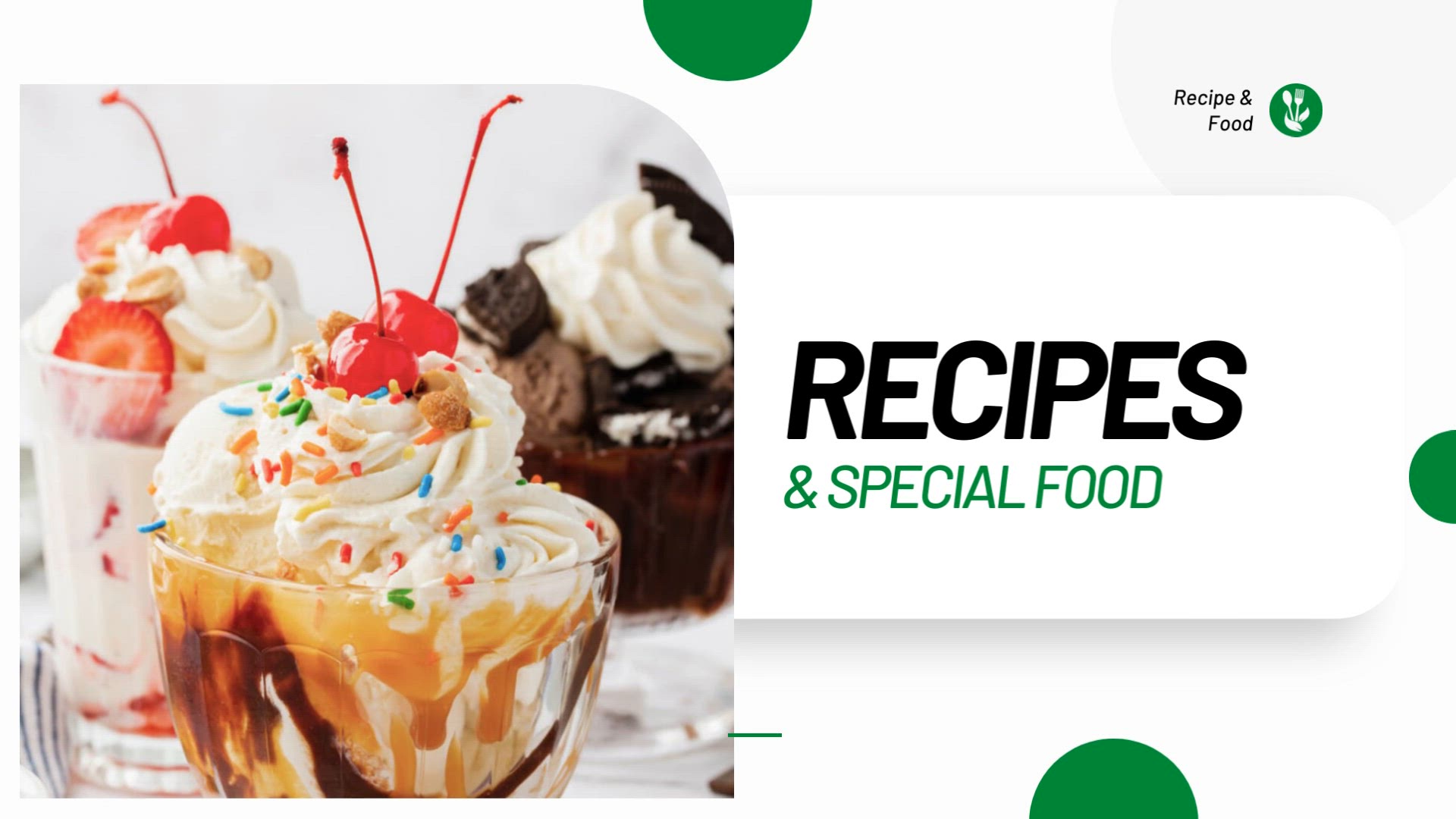 'Video thumbnail for Sundae Recipe'