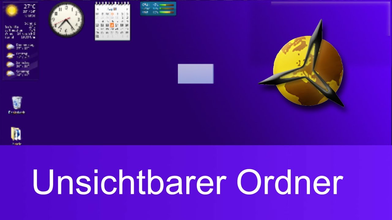 'Video thumbnail for Unsichtbaren Ordner auf dem Desktop erstellen'