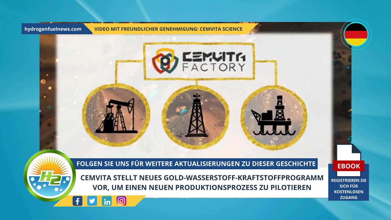 Video thumbnail for [German] Cemvita unveils new gold hydrogen fuel program to pilot new production process
