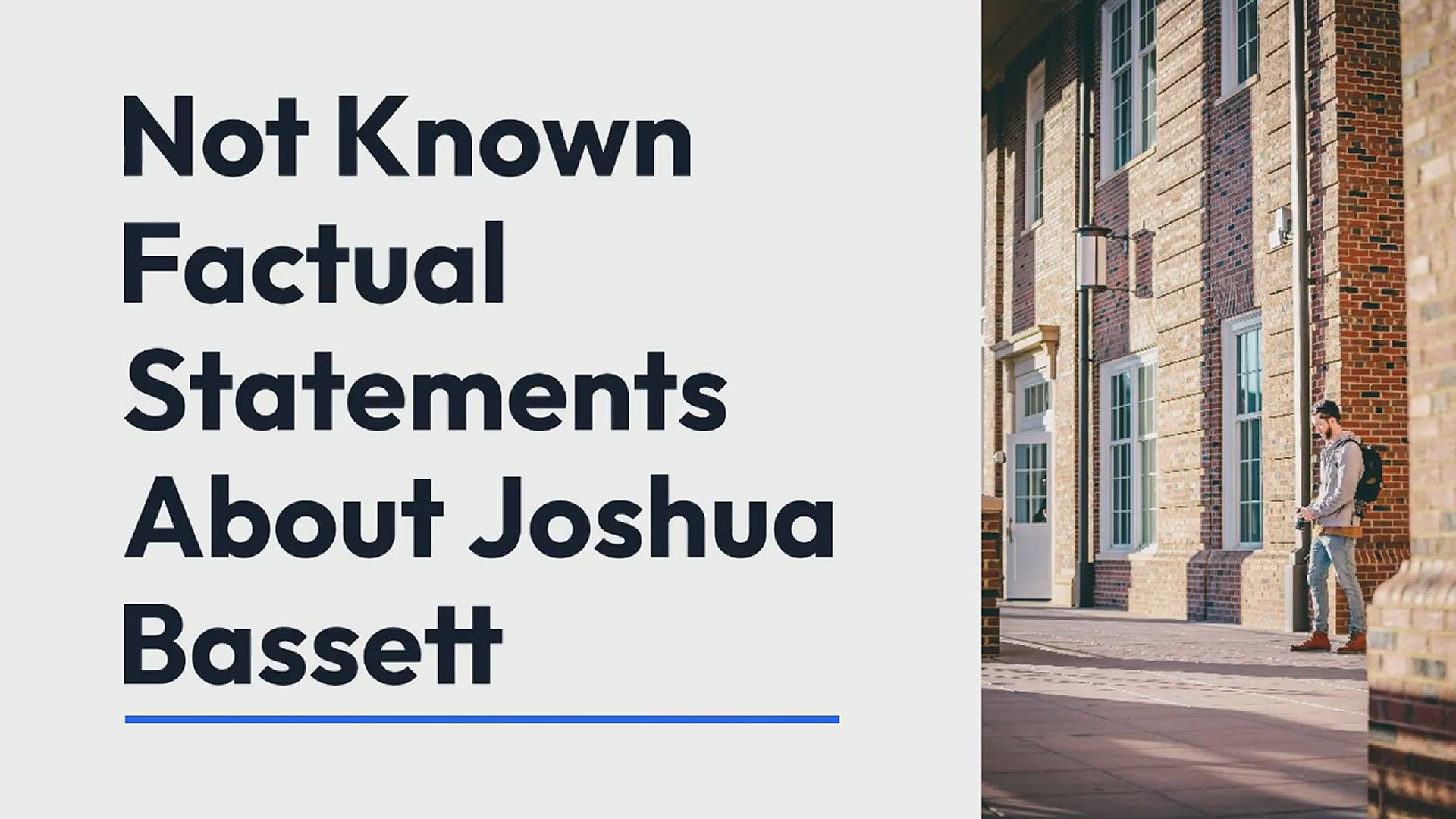 'Video thumbnail for Not Known Factual Statements About Joshua Bassett - Razmonweb'