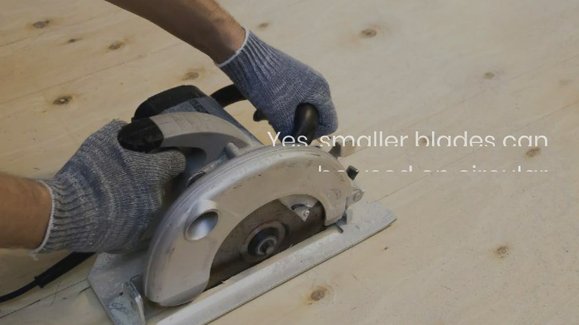 Video thumbnail for Can I Use a Smaller Blade on My Circular Saw?