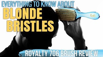 Video thumbnail for Everything To Know About Blonde Boar Bristles for Hair: Royalty 706 Brush Review (3 of 52)