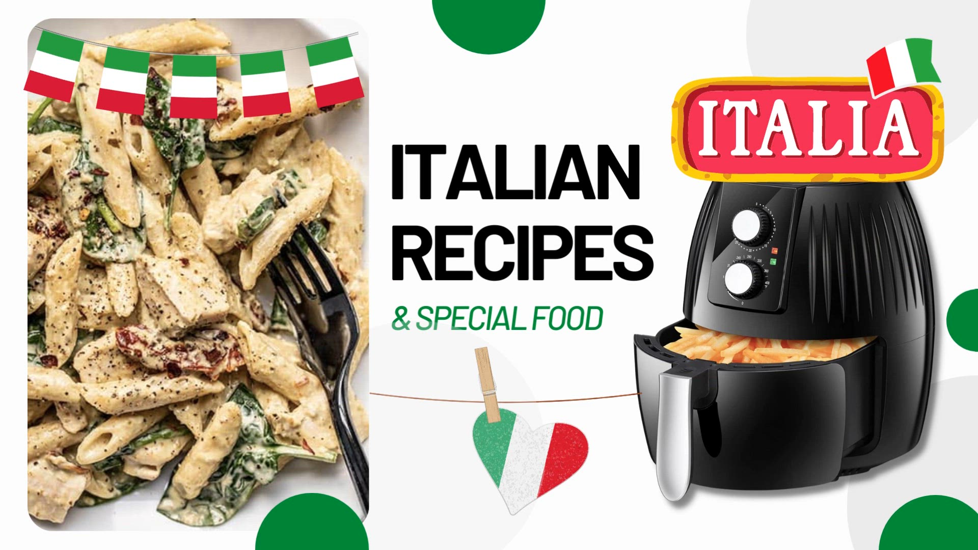 'Video thumbnail for Italian Recipes - Penne with Chicken and Pesto'