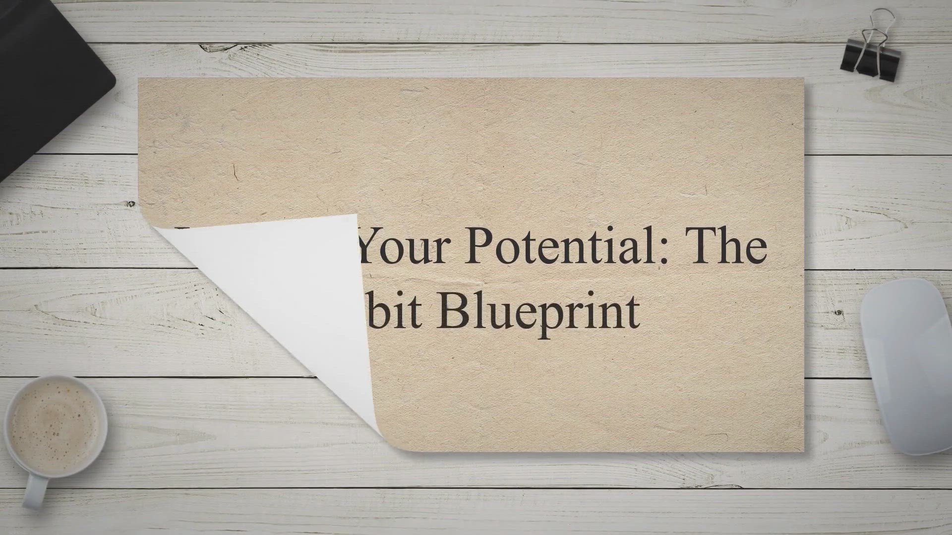 'Video thumbnail for Unlock Your Potential: The Habit Blueprint'