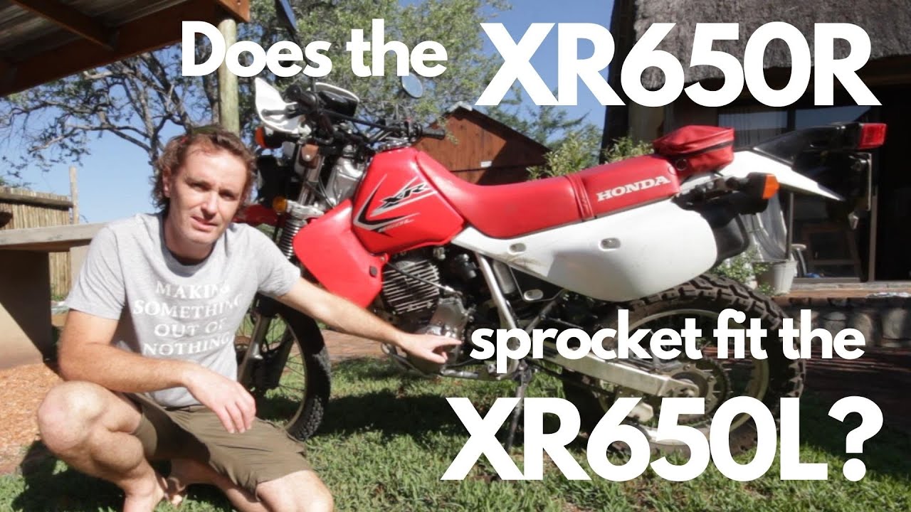 Video thumbnail for Honda XR650R Front Sprocket on a Honda XR650L | How Bad is the Chain Misalignment?