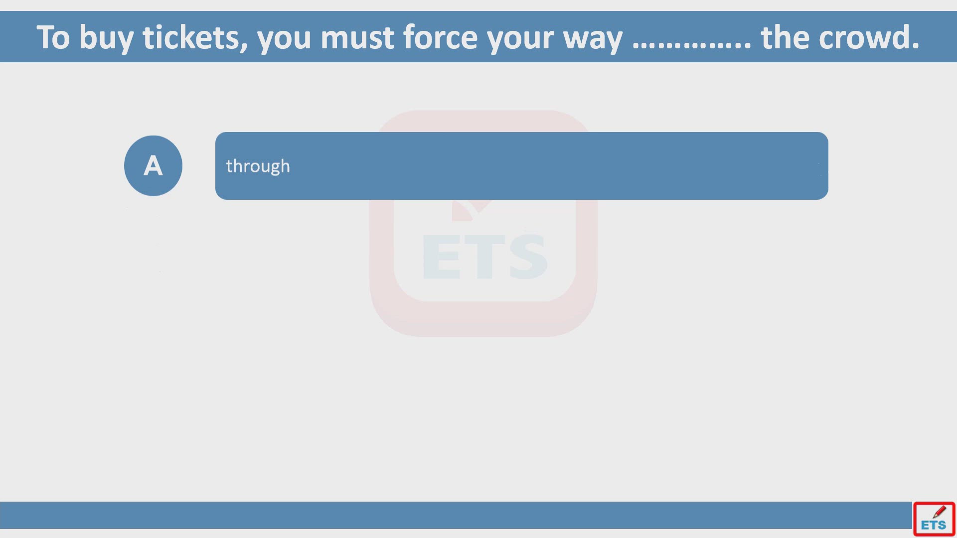 'Video thumbnail for English Prepositions Quiz 27'