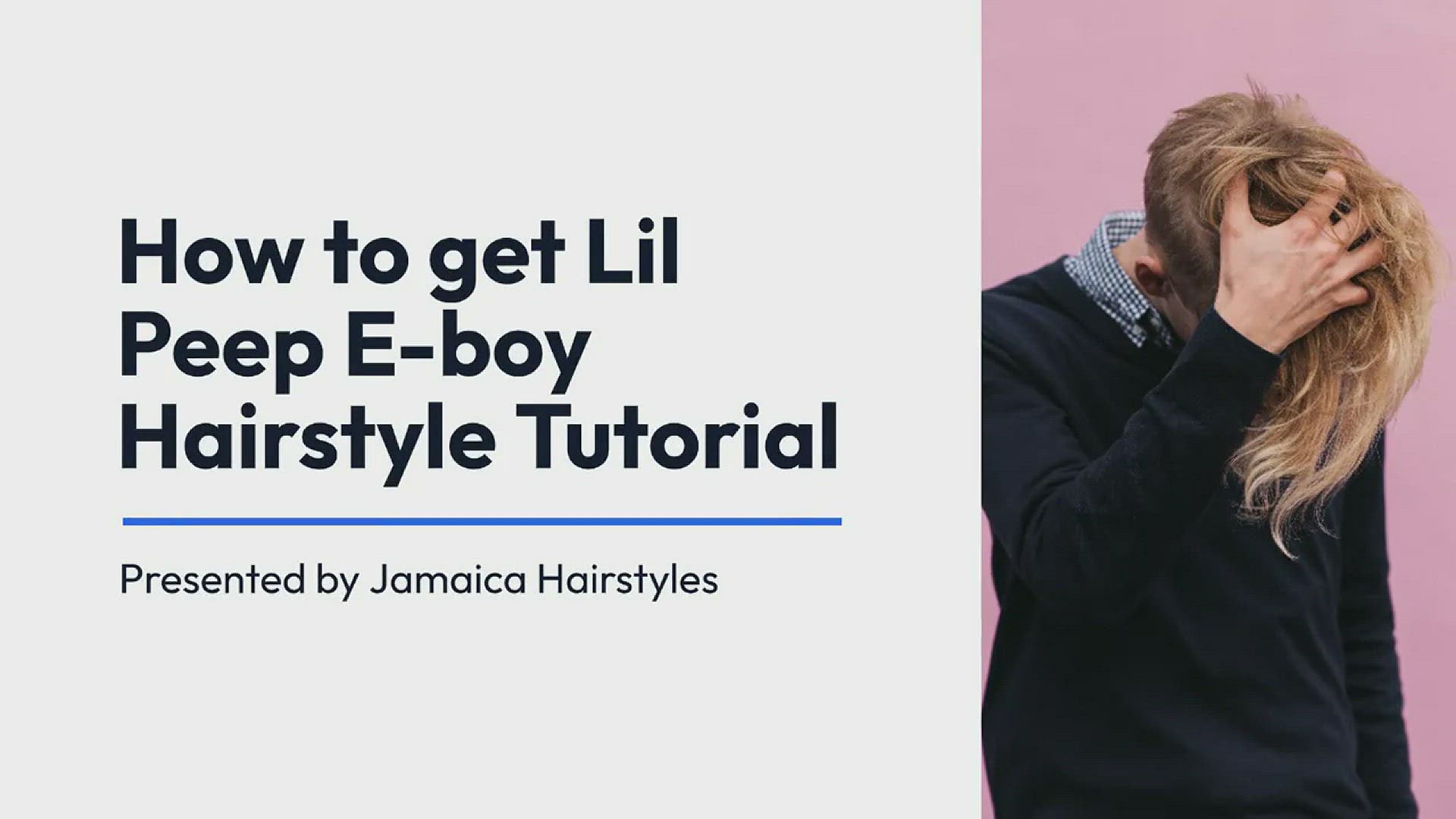 Video thumbnail for LiL Peep Hairstyle Haircut Tutorial
