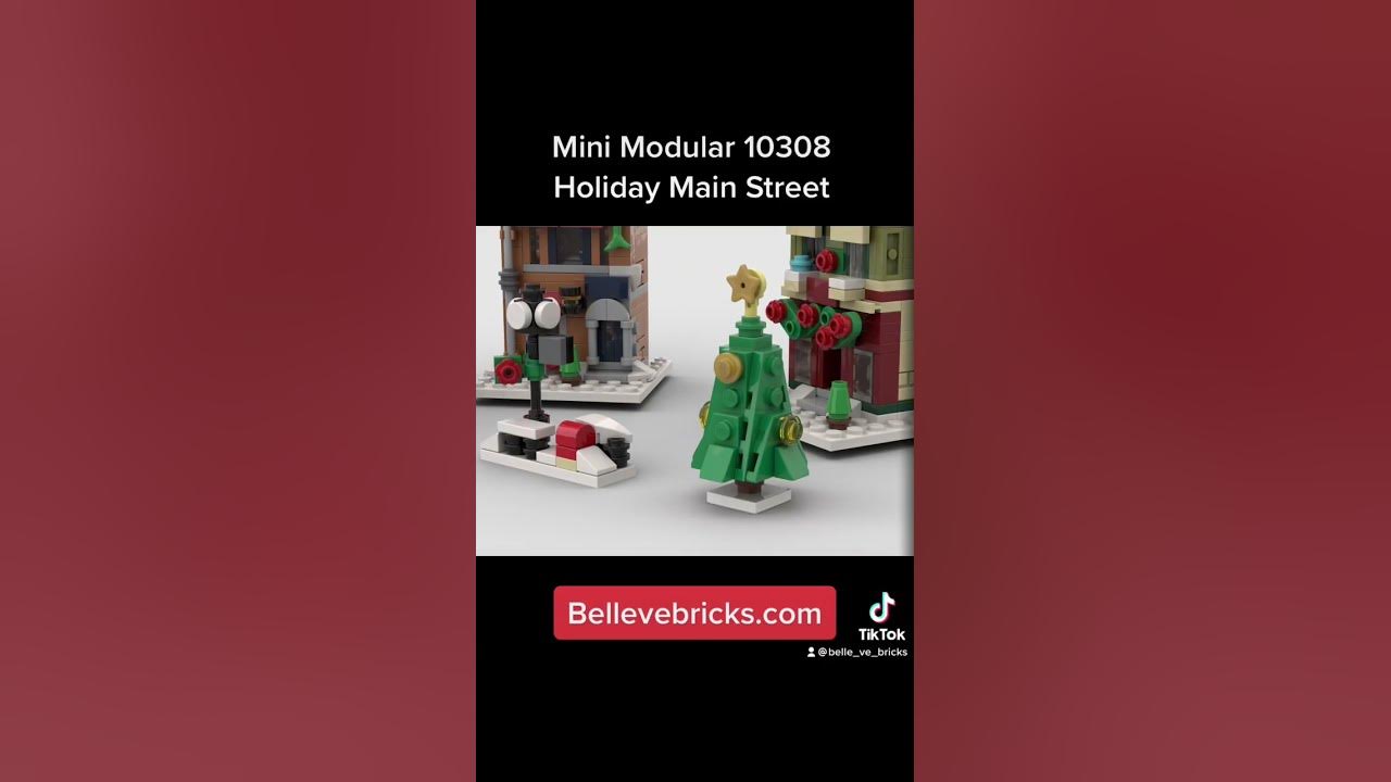 Video thumbnail for What do you think of my mini LEGO holiday main steer? #christmas #lego #amazing #christmastree #toys