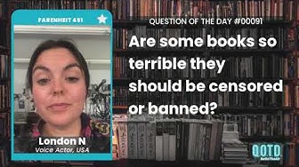 Video thumbnail for London says The Scarlet Letter has too much bush talk to be taught in school!