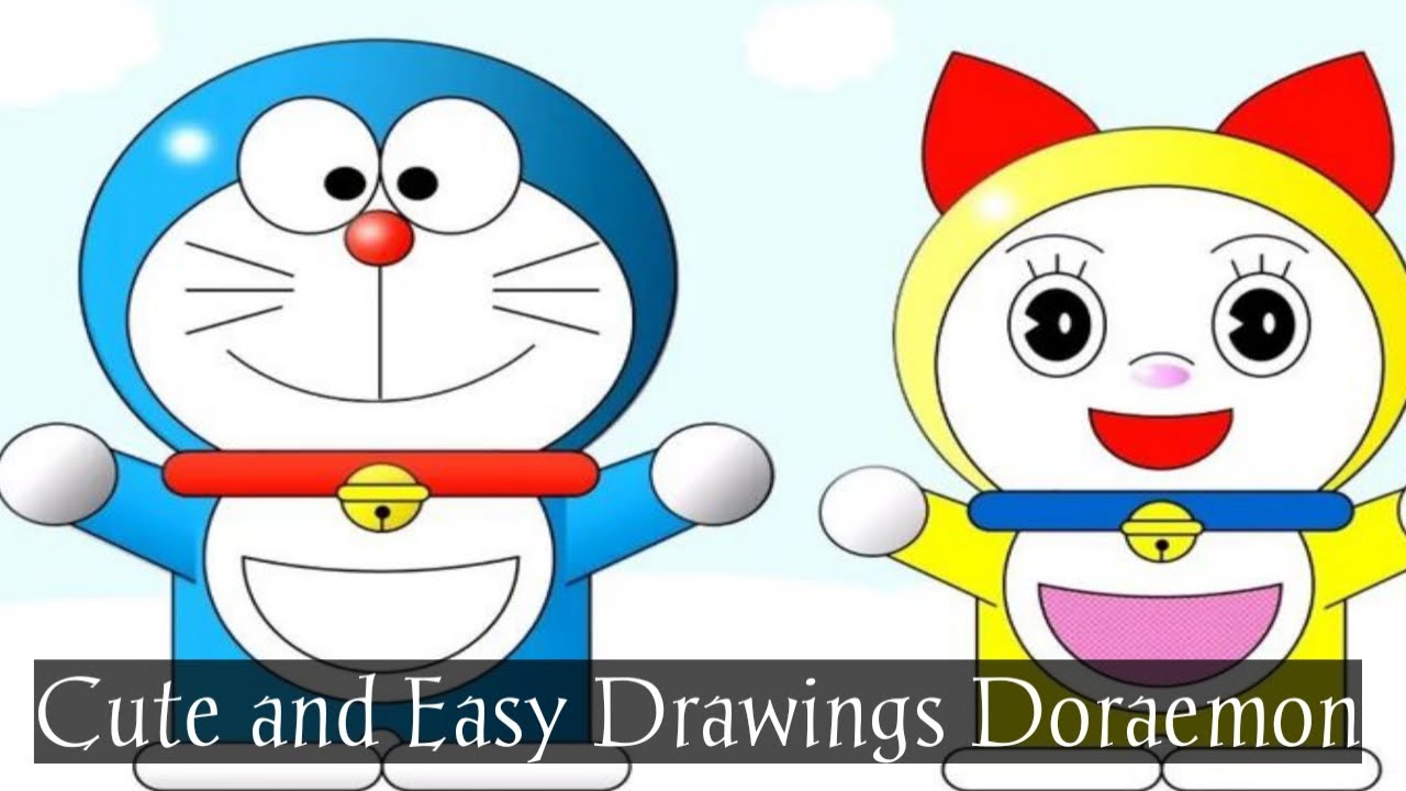 'Video thumbnail for Cute and Easy Drawings Doraemon - Easy Step by Step Guide'