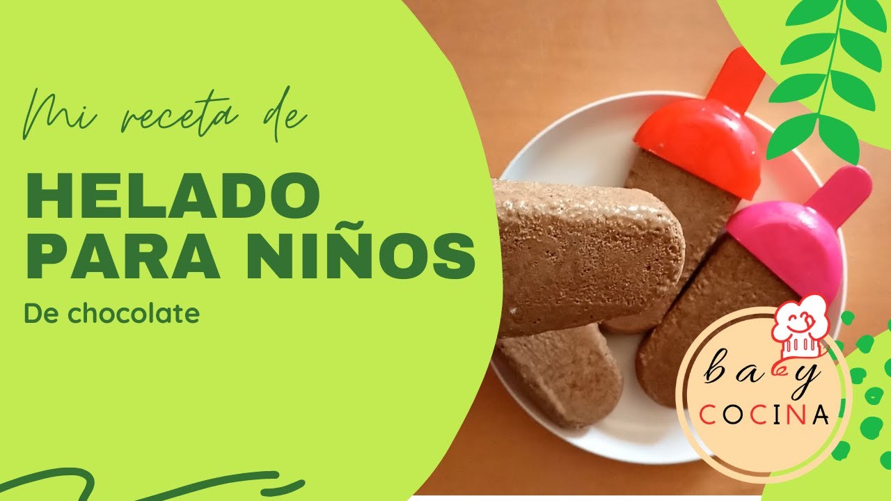 Video thumbnail for Helado de Chocolate para Niños | Solo 4 Ingredientes ¡Súper Rico y Fácil!