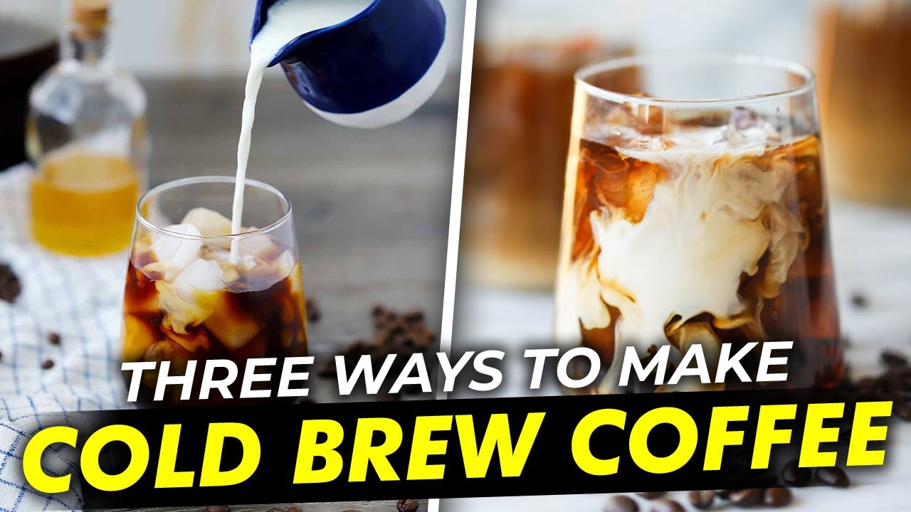 Video thumbnail for How to: Three ways to Cold Brew Coffee