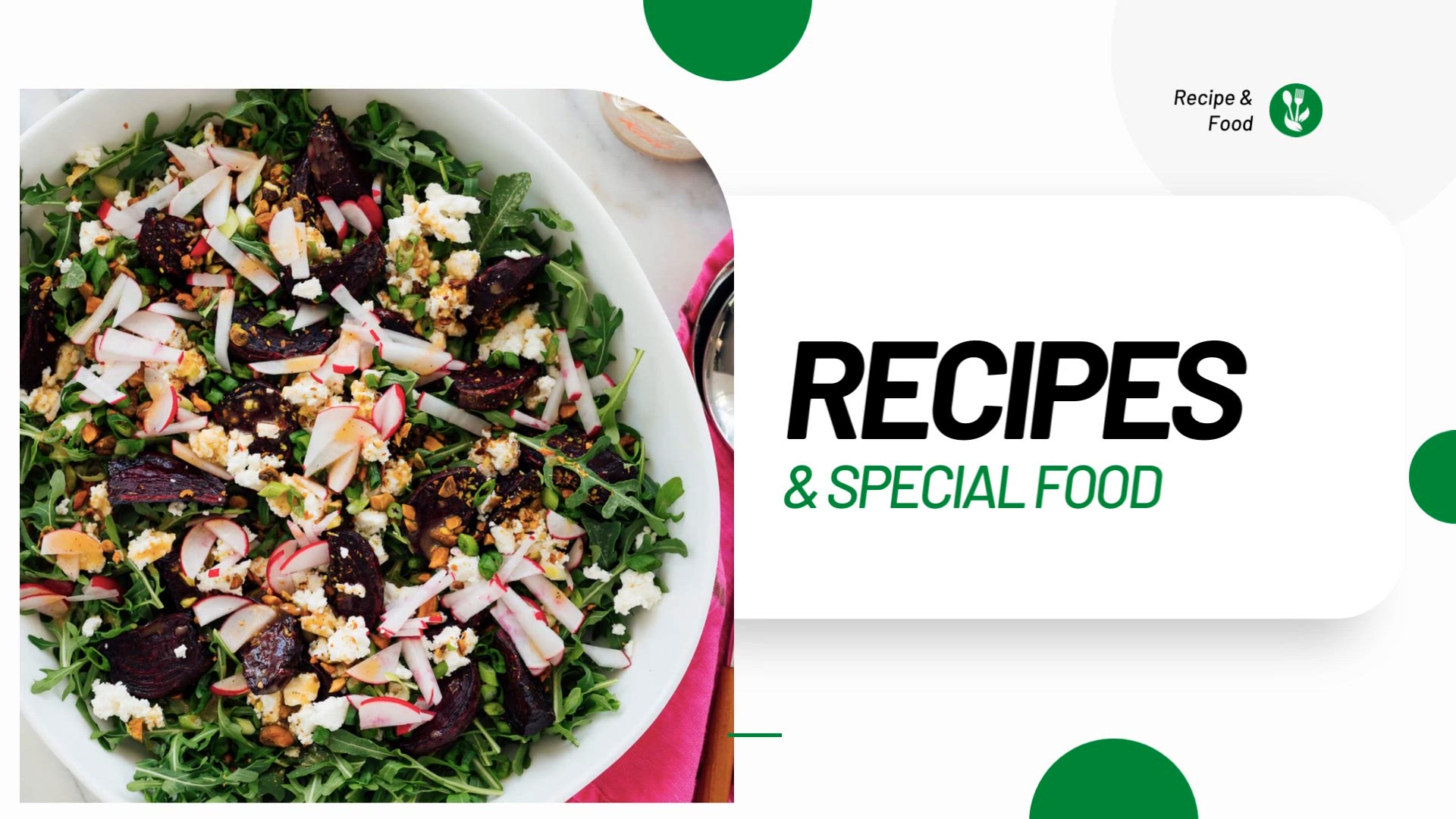 'Video thumbnail for Healthy Roasted beet salad with goat cheese and arugula Recipe'