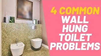 'Video thumbnail for 4 Common Wall Hung Toilet Problems and How to Fix Them'