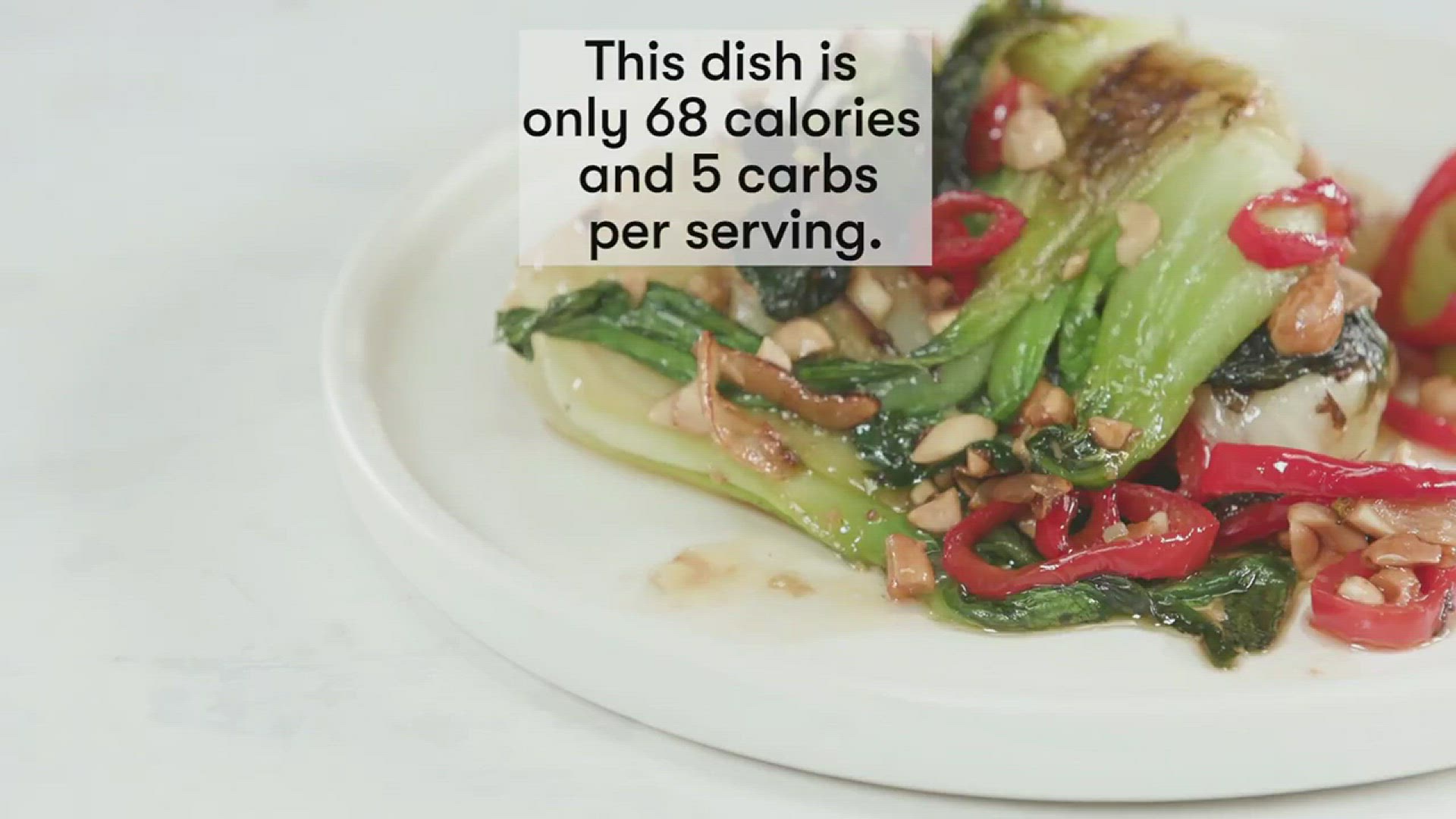 'Video thumbnail for Ginger-Chile Bok Choy'