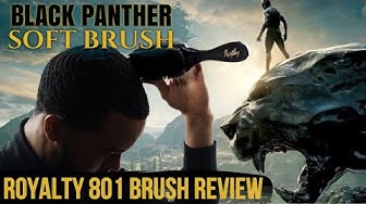 Video thumbnail for Black Panther Soft Brush for 360 Waves | Royalty 801 Brush Review (5 of 52)