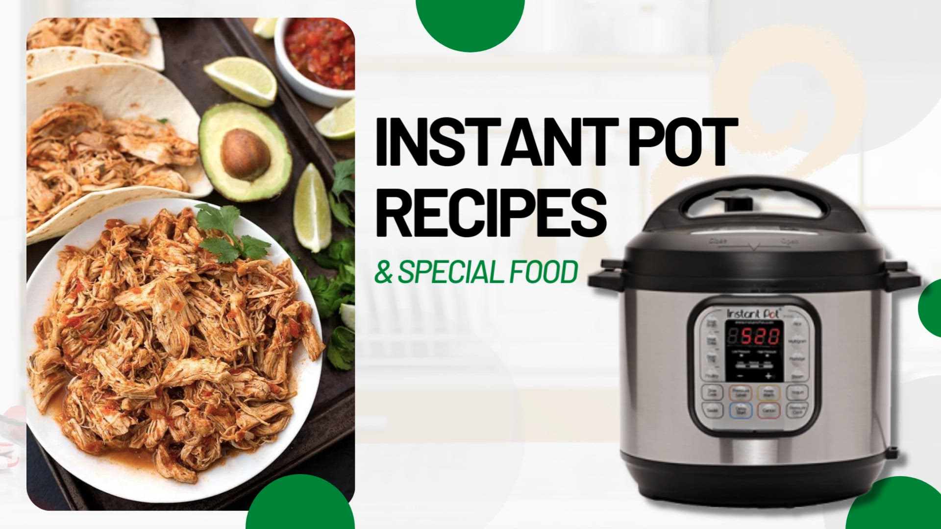 'Video thumbnail for Instant Pot Recipe  Salsa Chicken'