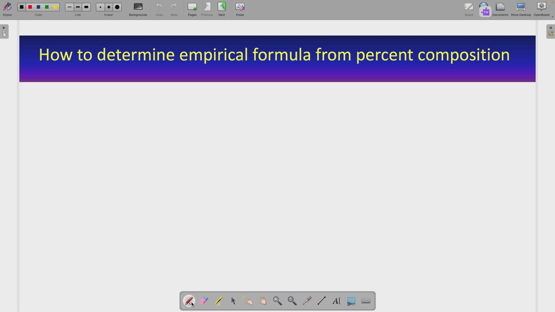 'Video thumbnail for How to determine empirical formula from percentage composition'