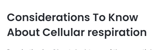 'Video thumbnail for Cellular Respiration - razmonweb'