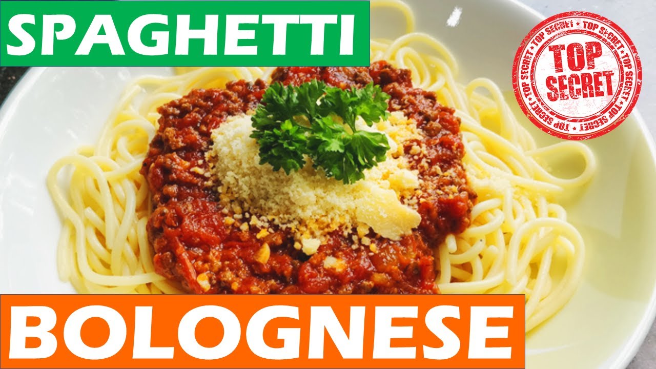 'Video thumbnail for Resepi Spaghetti Bolognese - 100% Homemade'