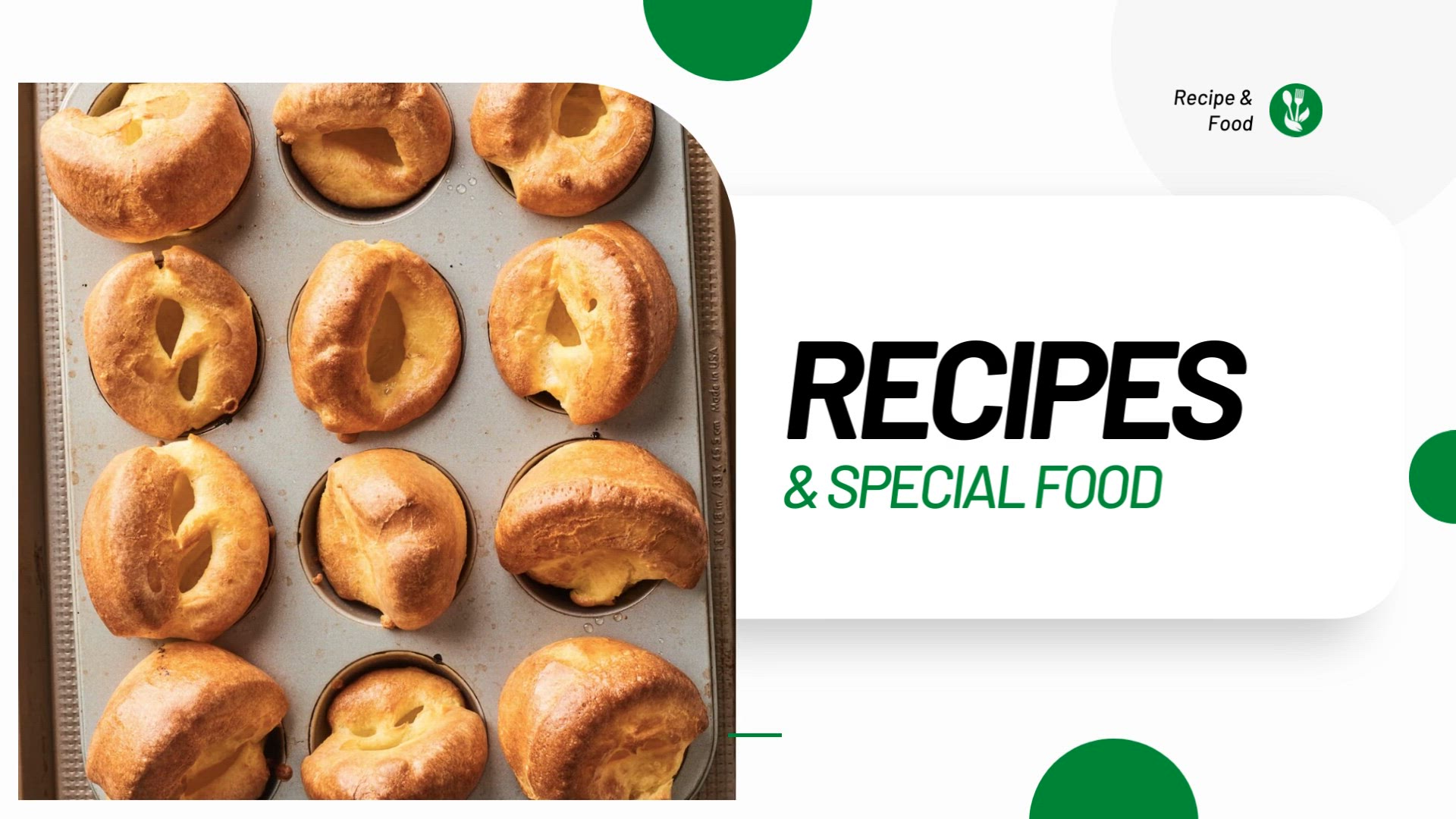 'Video thumbnail for Healthy Easy Yorkshire Pudding Recipes'