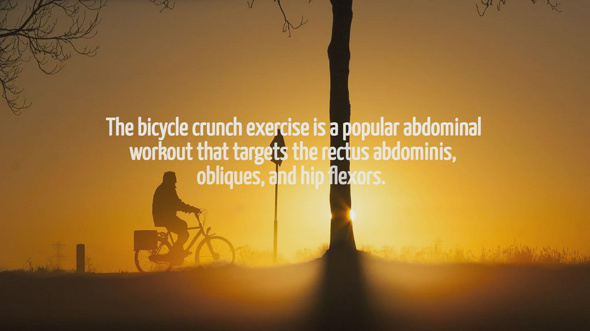 Video thumbnail for How To Do Bicycle Exercise